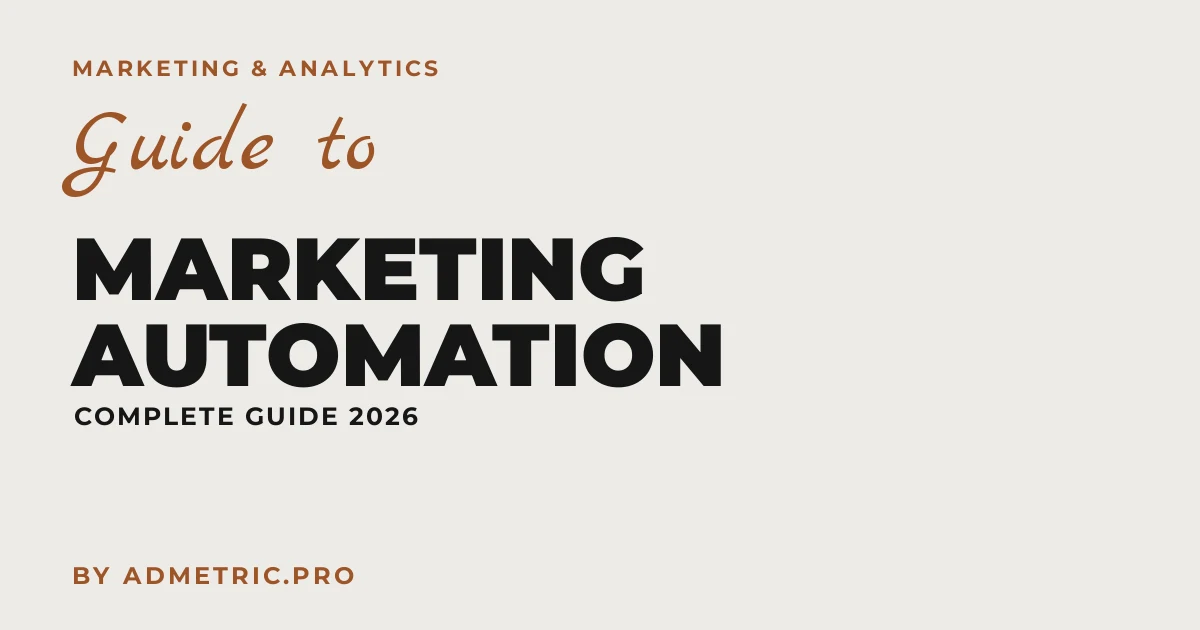 Automatización de marketing: guía completa 2026 para pymes
