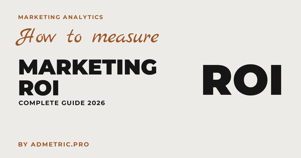 ROI en marketing: fórmulas, cálculo y benchmarks por canal