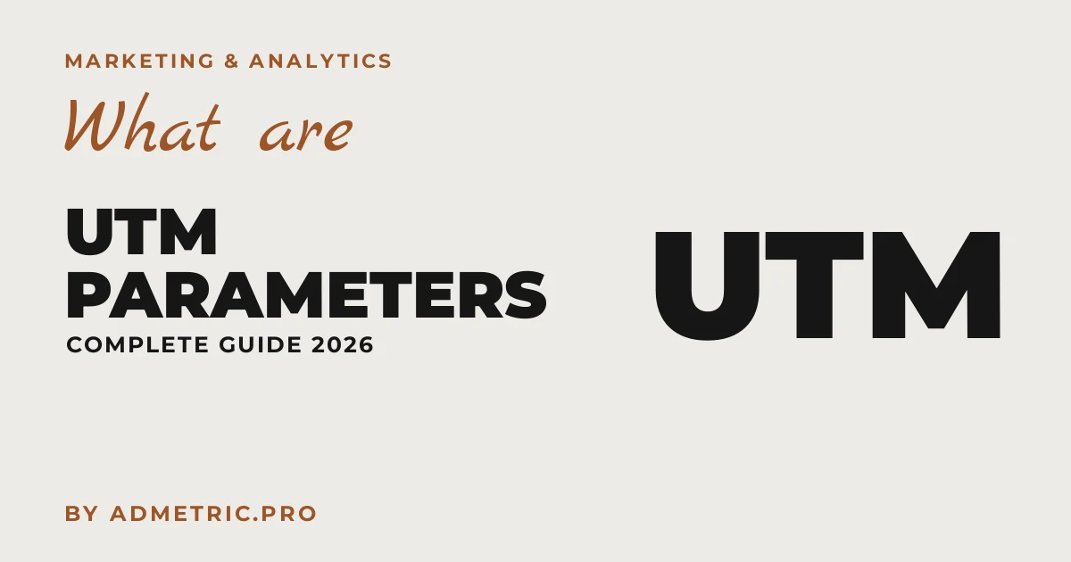 Parámetros UTM: guía completa 2026